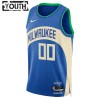 Barn Milwaukee Bucks Tröja Skräddarsydda Nike 2023-24 City Edition Swingman